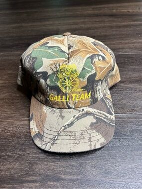 Vintage Camo Galli Team Snap Back Hat